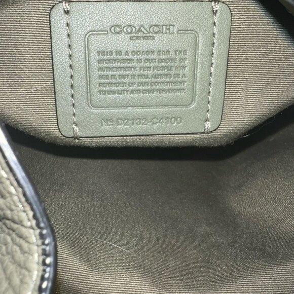 Coach Dempsey Bucket Bag Olive Green - Picture 12 of 14